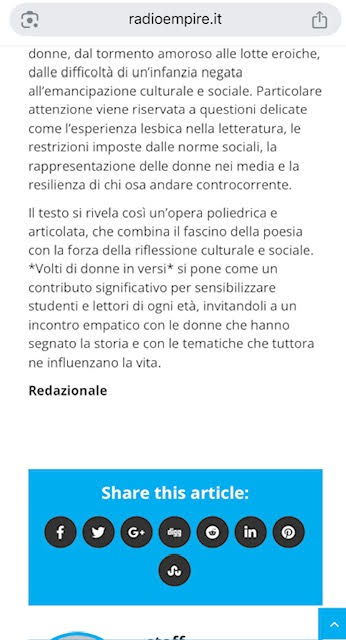 Parlano di me….