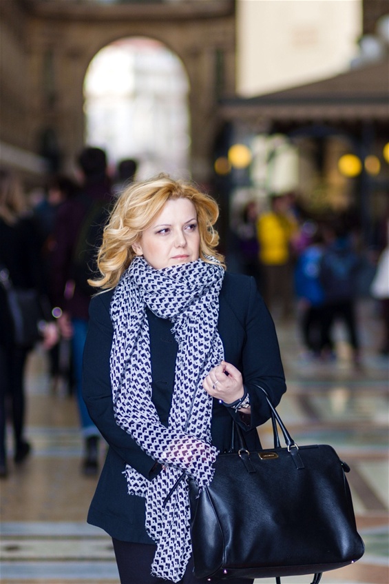 Dr.ssa Tiziana Mazzaglia, foto di Luca Laversa, Milano 2014.