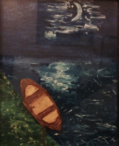 Ticino, Tiziana Mazzaglia, olio su tela 20x30cm, 1987.